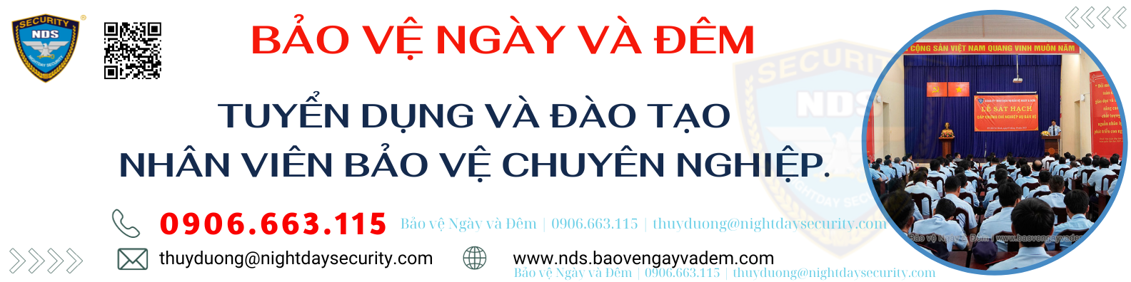 Bảo vệ Ngày và Đêm Tuyển dụng bảo vệ