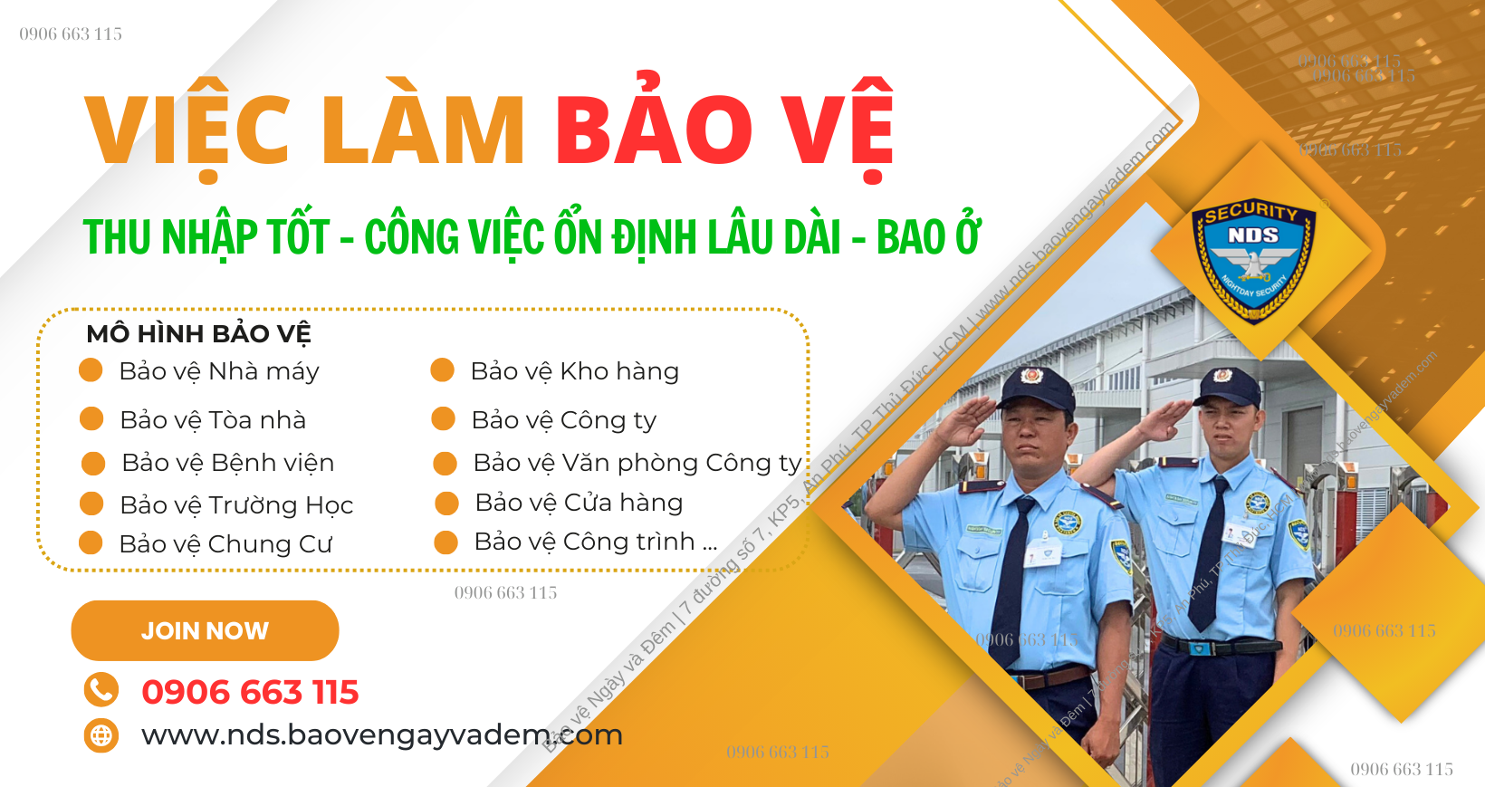 việc làm bảo vệ