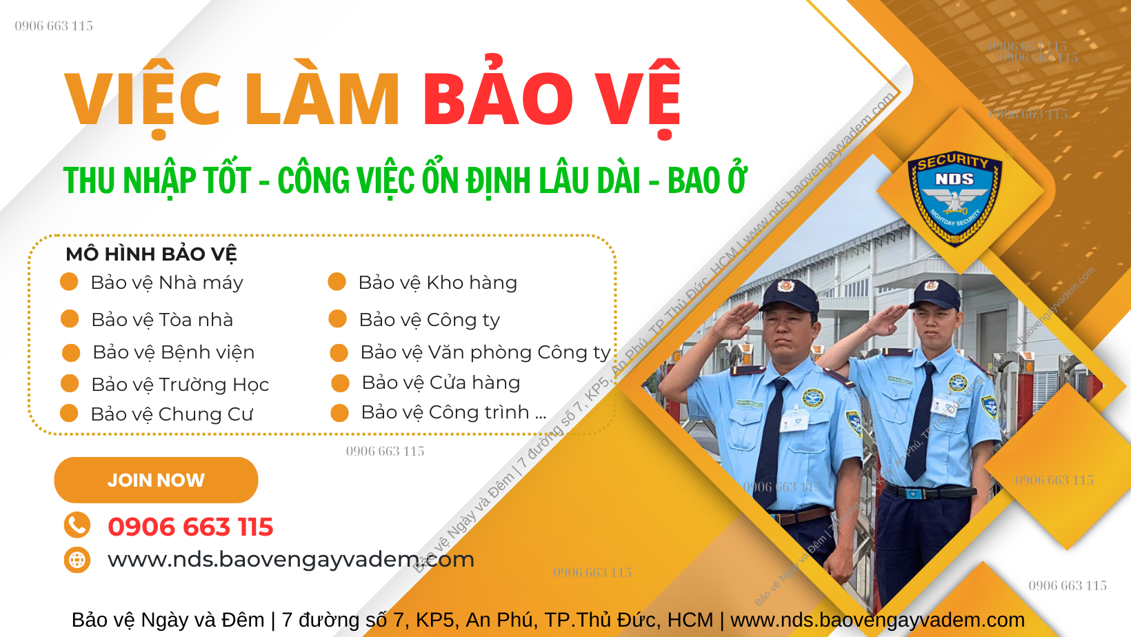 việc làm bảo vệ