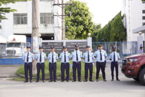 triển khai lực lượng bảo vệ nhà máy Decotex - baovengayvadem
