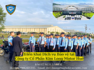 dịch vụ bảo vệ Ngày và Đêm - Công ty CP Kim Long Motor Huế (1)